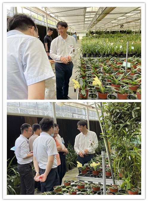 知识科普拓视野、结对共建促发展主题党日活动参观教学环节
